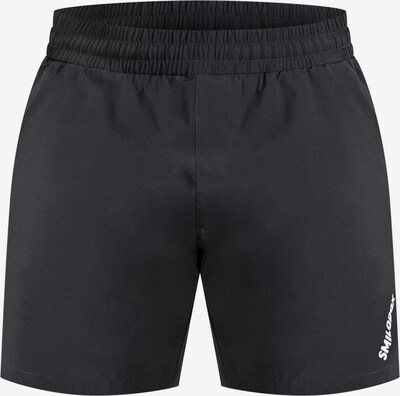 Smilodox Workout Pants 'Emil' in Black / White, Item view