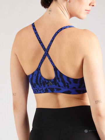 ADIDAS PERFORMANCE Bralette Sports bra 'ALL ME' in Blue