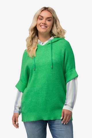 Ulla Popken Sweater in Green: front