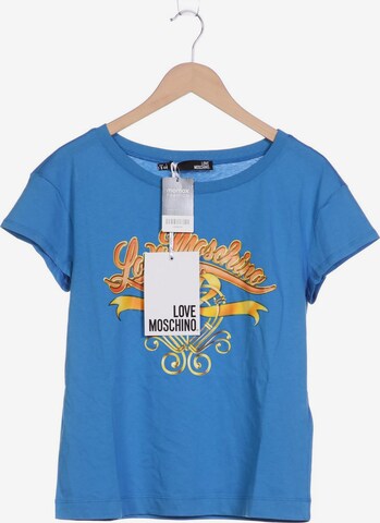 Love Moschino Top & Shirt in M in Blue: front