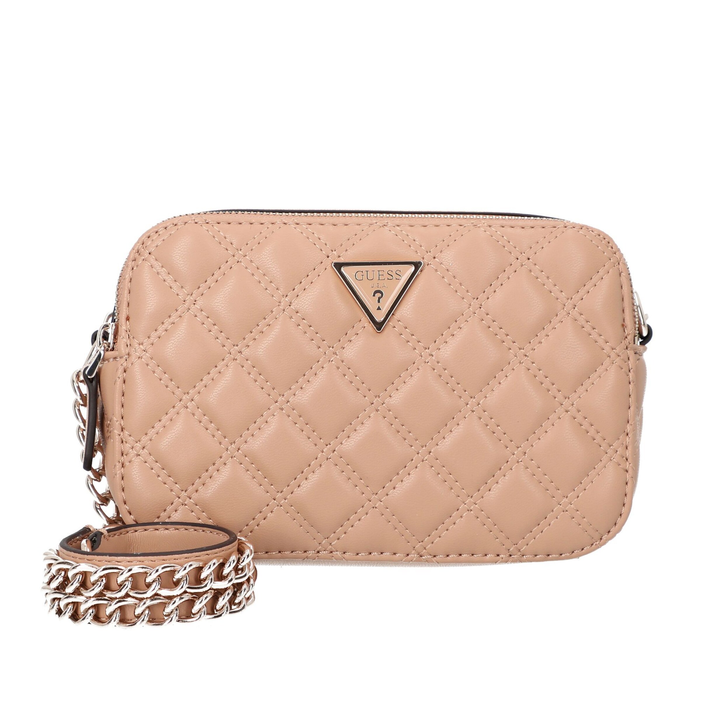 Borsa a tracolla 'Giully II' di GUESS in beige: frontale