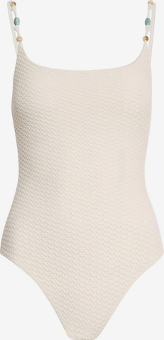 Maillot de bain Marks & Spencer en beige : devant