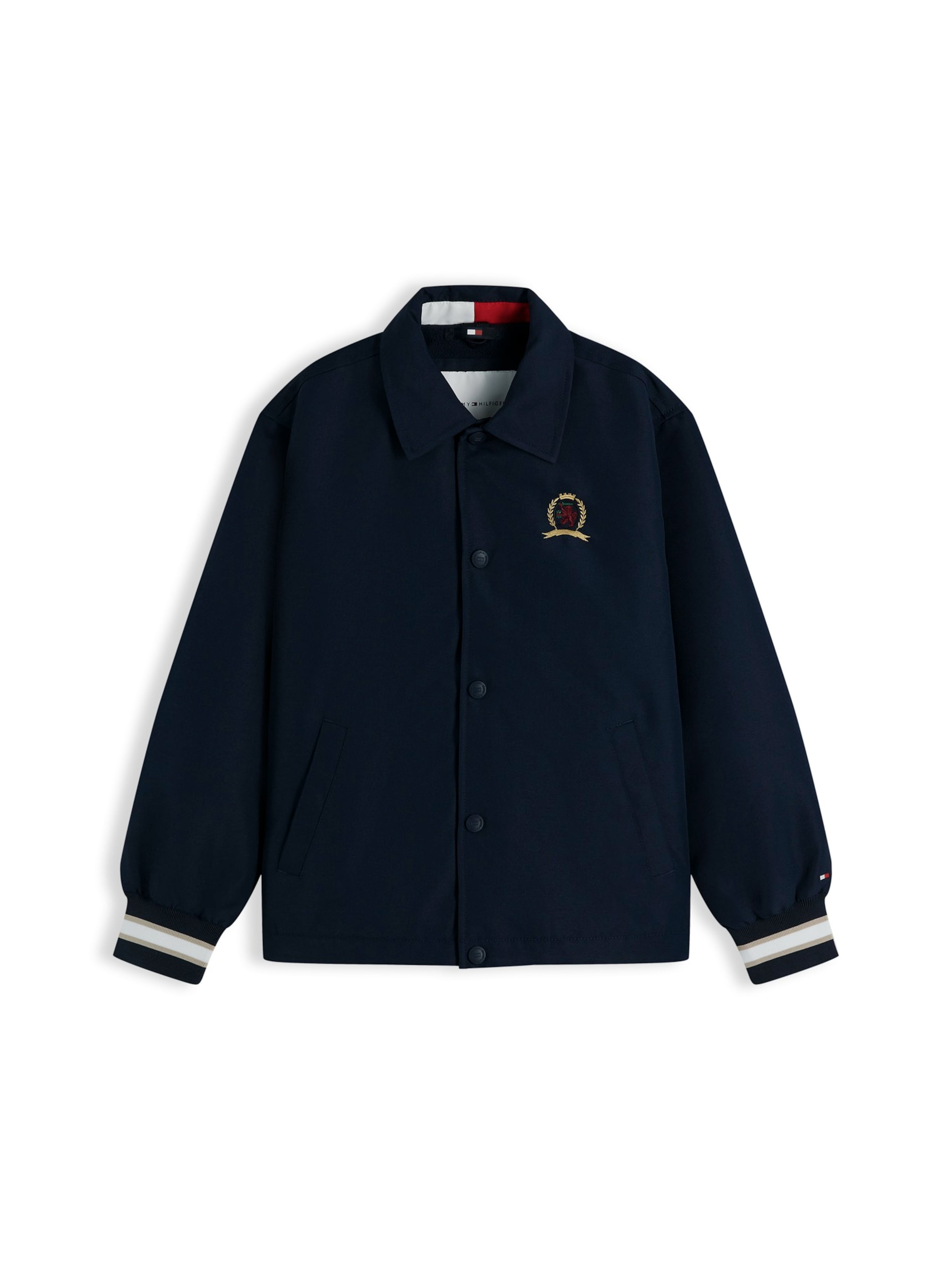 TOMMY HILFIGER Kurtka przejściowa w kolorze niebieski: przód