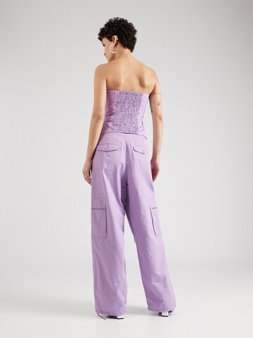 Wide leg Pantaloni 'Chi' di Samsøe Samsøe in lilla