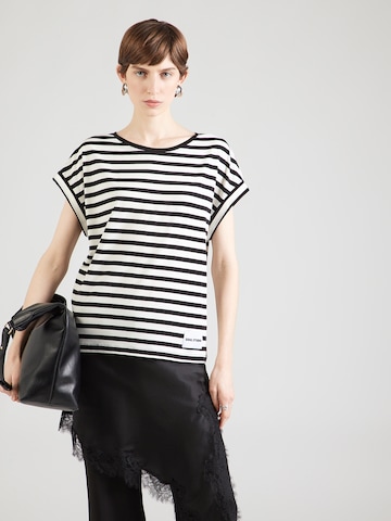 Smith&Soul - Camisa oversized em preto: frente