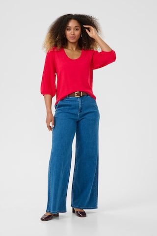 Cream Pullover 'CRVillea' in Rot