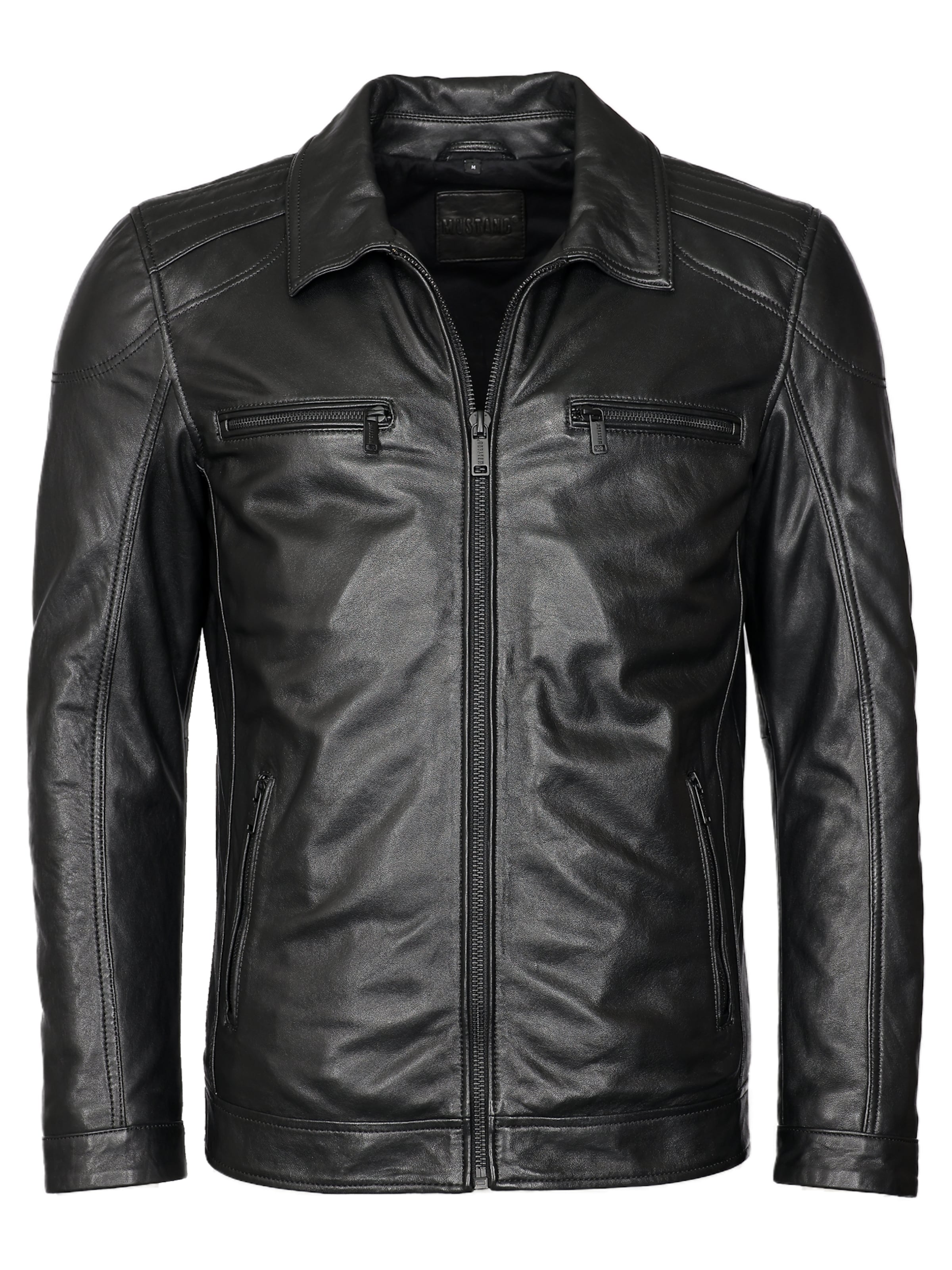 MUSTANG Between-season jacket in Black: front