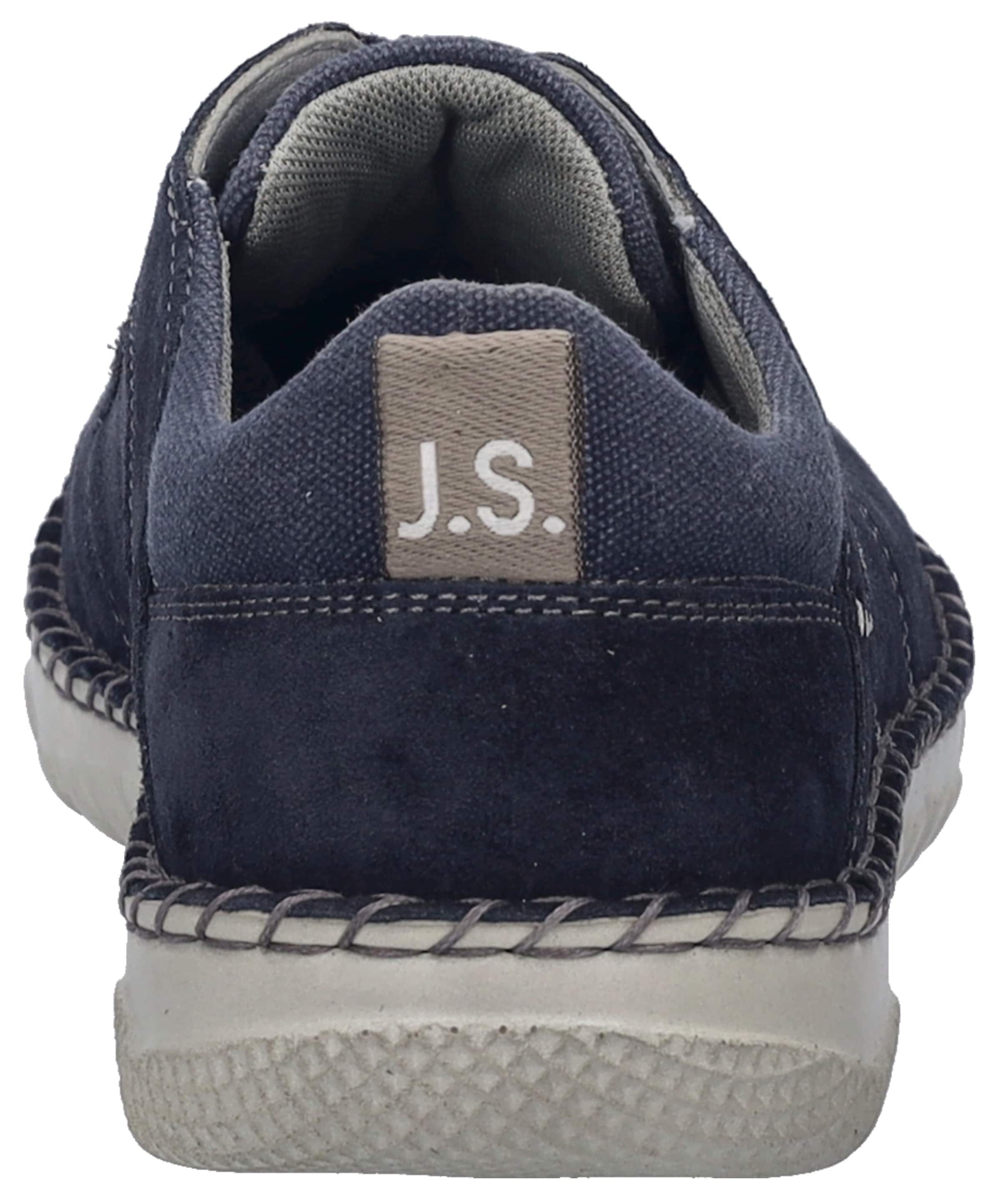 JOSEF SEIBEL Sportieve veterschoen 'Wilson 04' in Blauw
