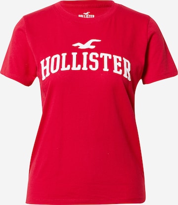 HOLLISTER Shirt in Red: front