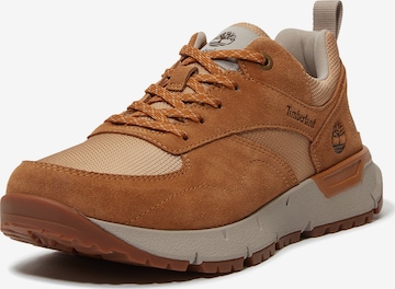 TIMBERLAND Низкие кроссовки в Коричневый: спереди