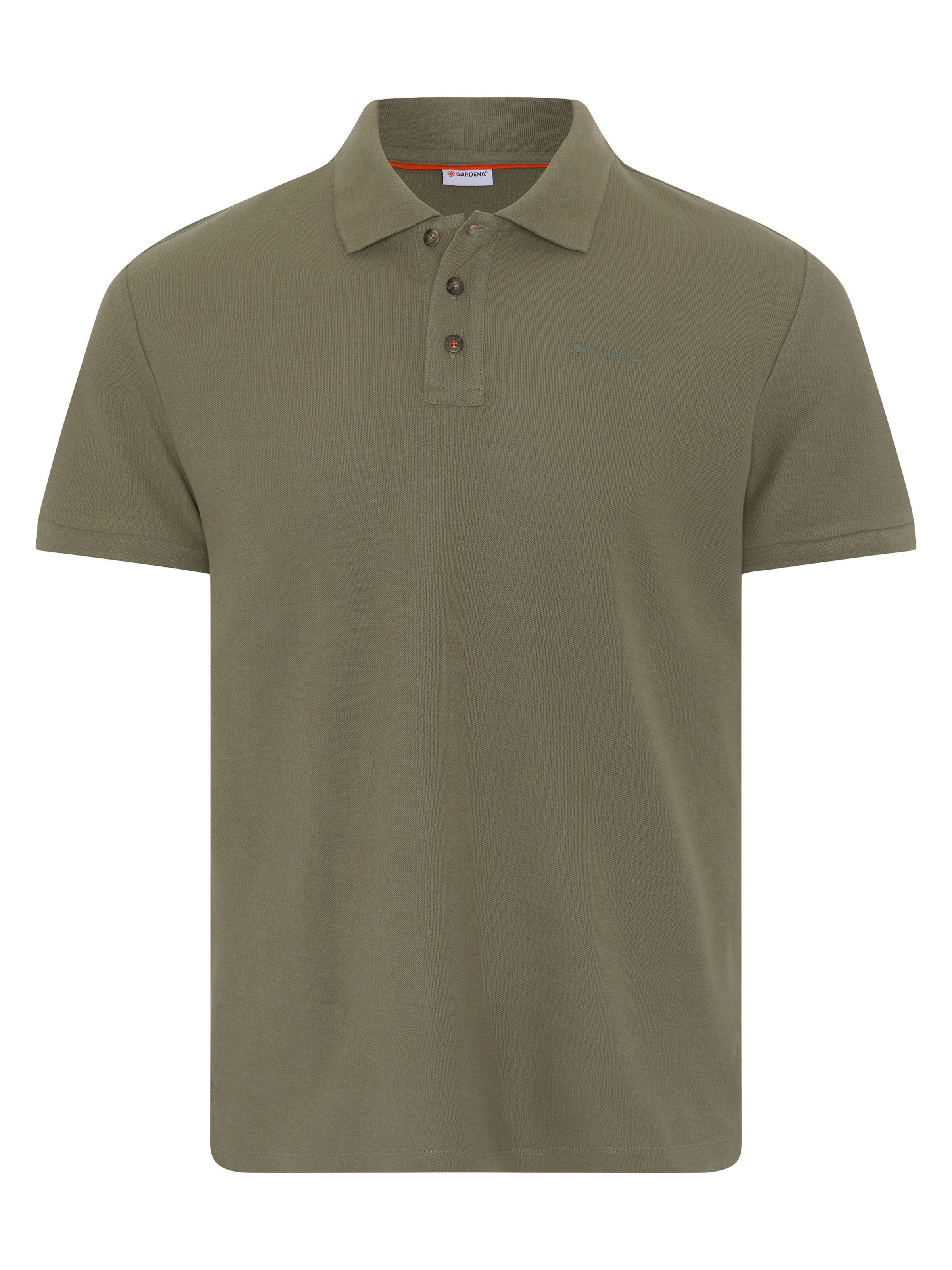 Gardena Poloshirt in Grün: Vorderseite