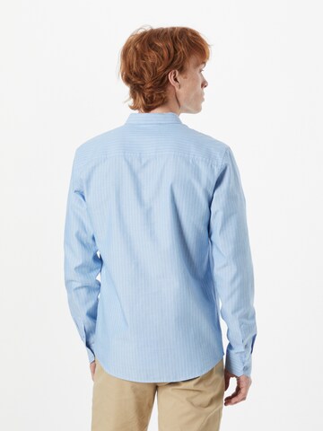 ARMEDANGELS Regular fit Button Up Shirt 'Quasa' in Blue