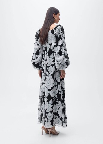 MANGO Kleid 'Vapor-A' in Schwarz
