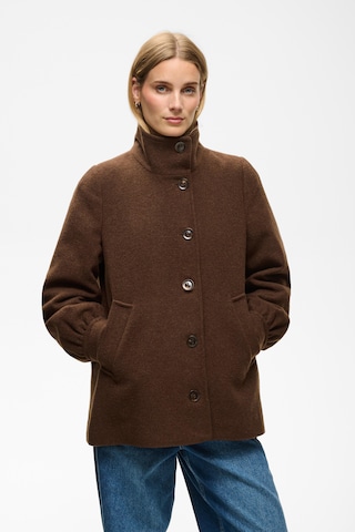Veste mi-saison Part Two en marron : devant