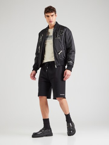 Loosefit Pantaloni di GUESS JEANS in nero