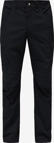 Haglöfs Regular Outdoor Pants 'Mid Fjell' in Black: front