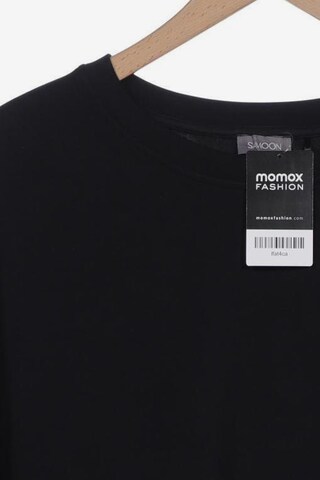 SAMOON Sweatshirt & Zip-Up Hoodie in 6XL in Black