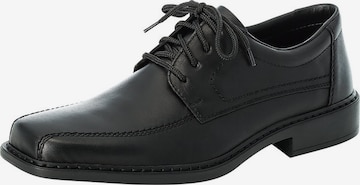 Rieker Lace-Up Shoes in Black: front