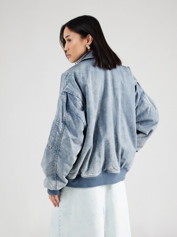 TOPSHOP Jacke in Blau