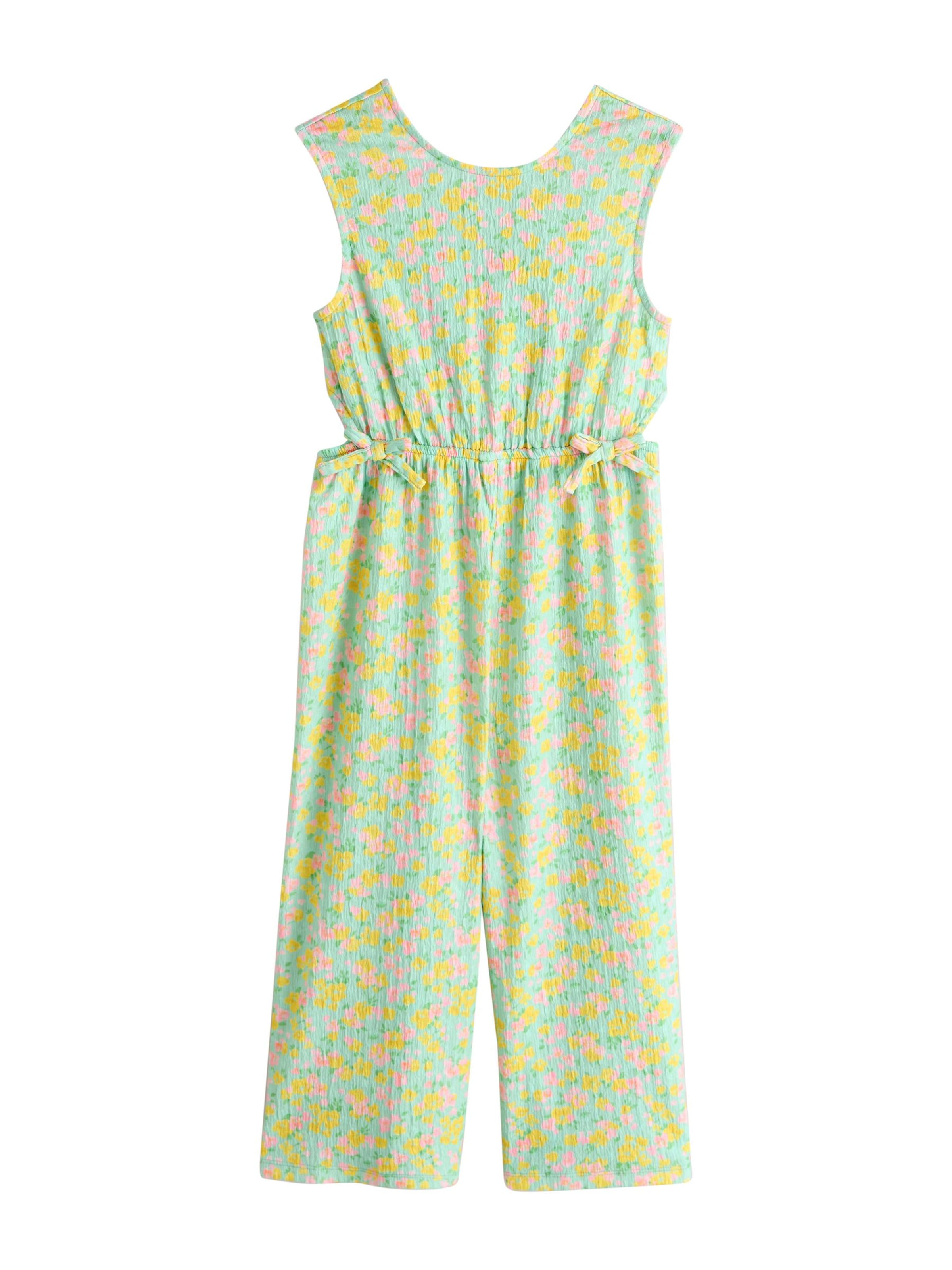 Salopetă de la Next pe verde: față