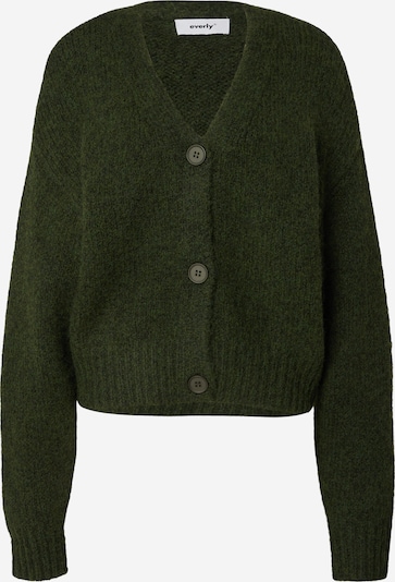 everly® Strickjacke in XXS in grün, Produktansicht