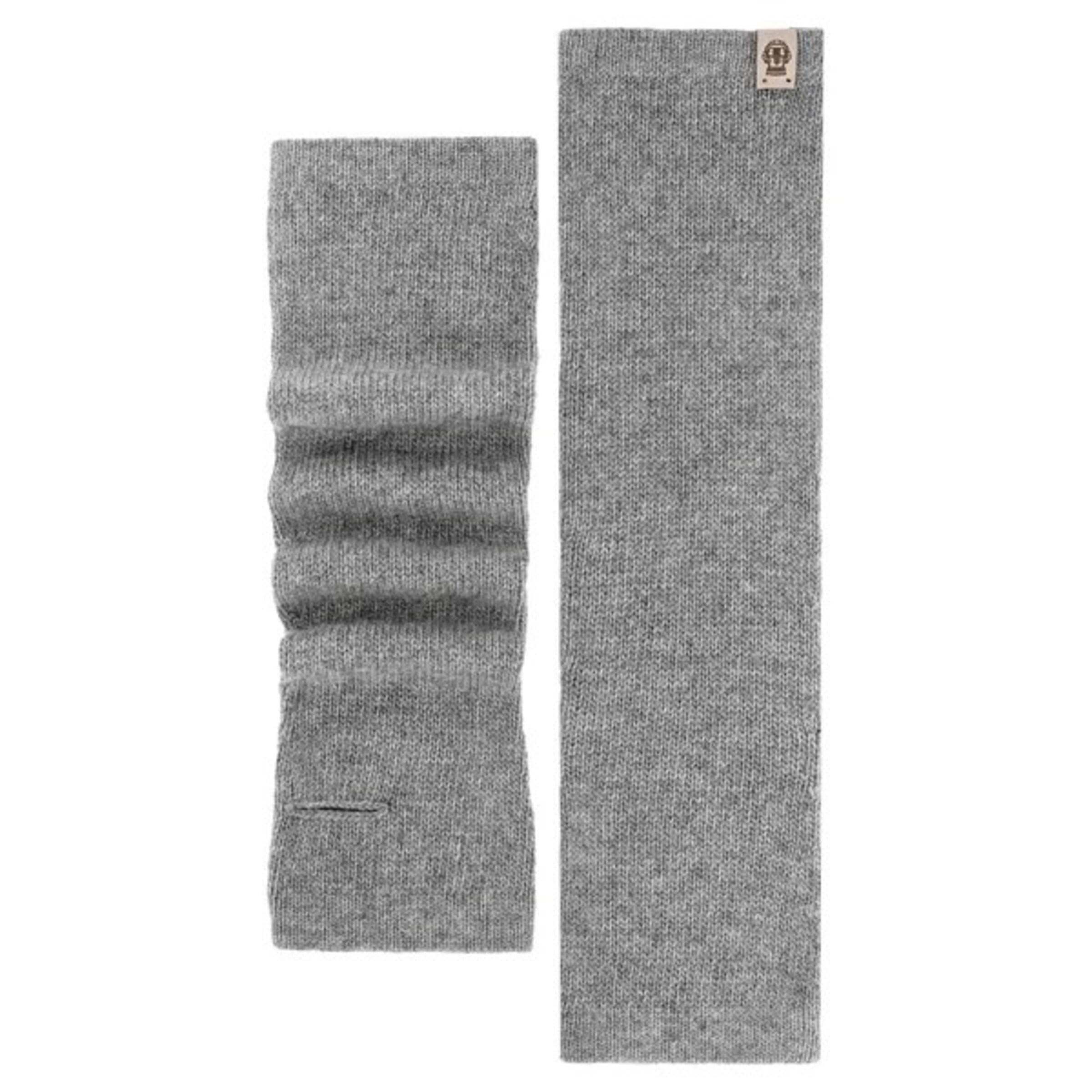 Roeckl Handwarmers 'ESSENTIALS' in Grijs: voorkant