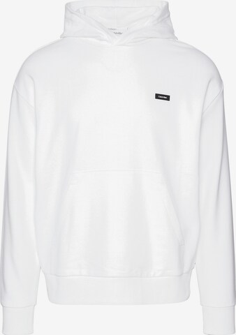 Calvin Klein Sweatshirt in White: front