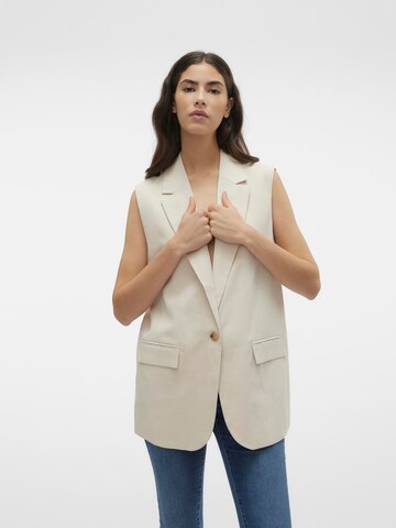 VERO MODA Weste 'CARMEN' in Beige