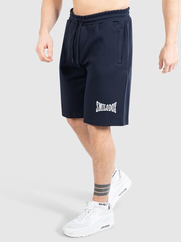 Smilodox Loose fit Pants 'Classic Pro' in Blue