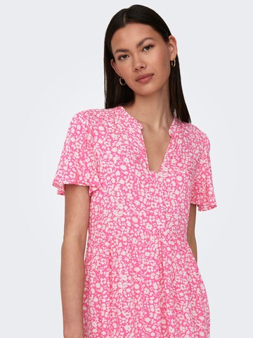 JDY Shirt dress 'Starr' in Pink