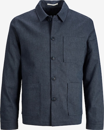 JACK & JONES Slim fit Between-Season Jacket 'RIVIERA' in Blue: front