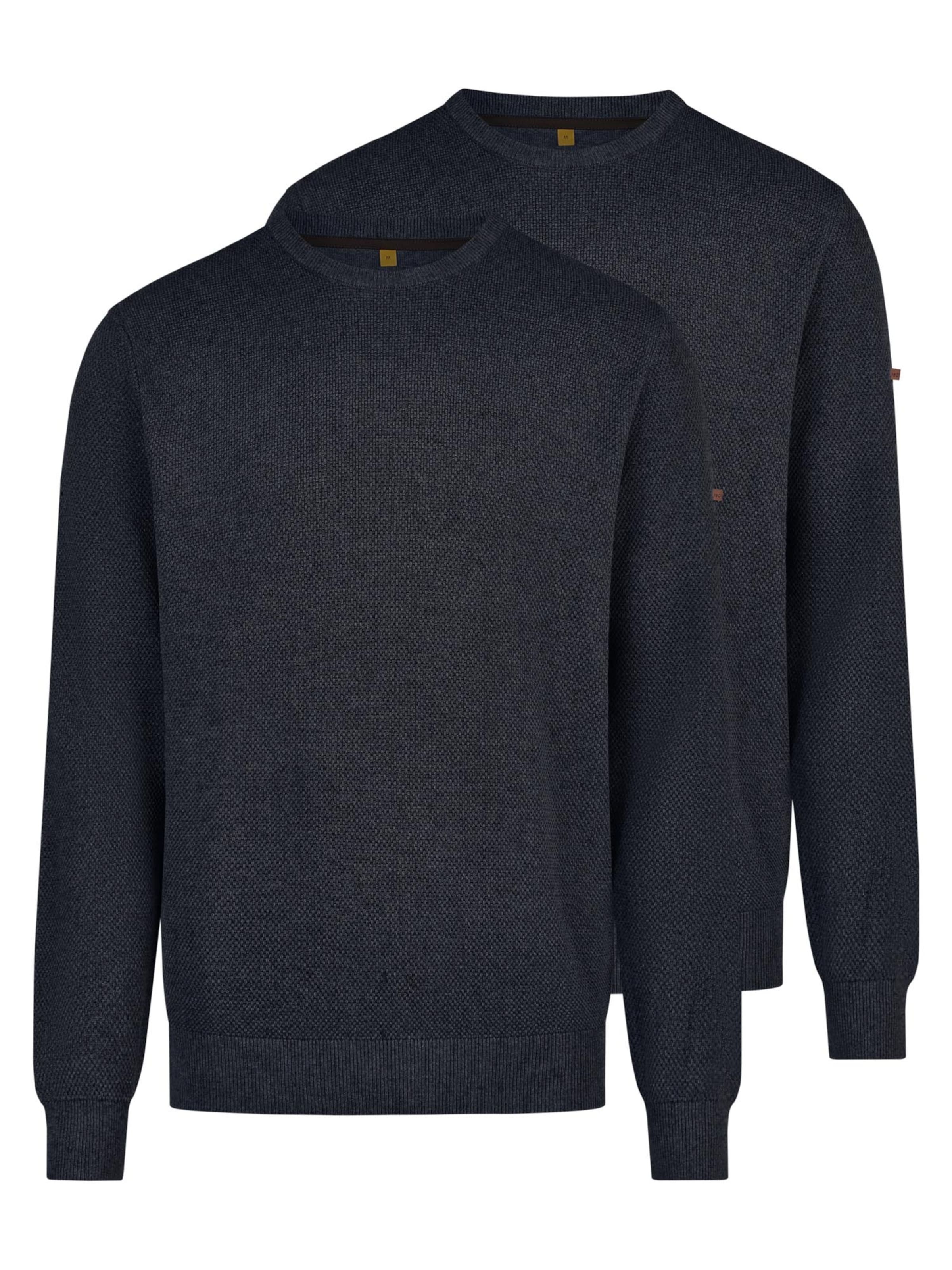redmond Pullover 'Basic'‌‌‌‌‌‌‌‌‌‌ in Blau: Vorderseite