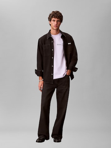 Regular T-Shirt '20S March' Calvin Klein Jeans en violet