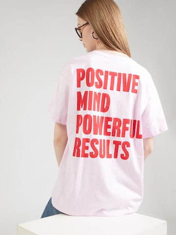PIECES Oversized shirt 'PCALIFI FASTTRACK' in Pink: front