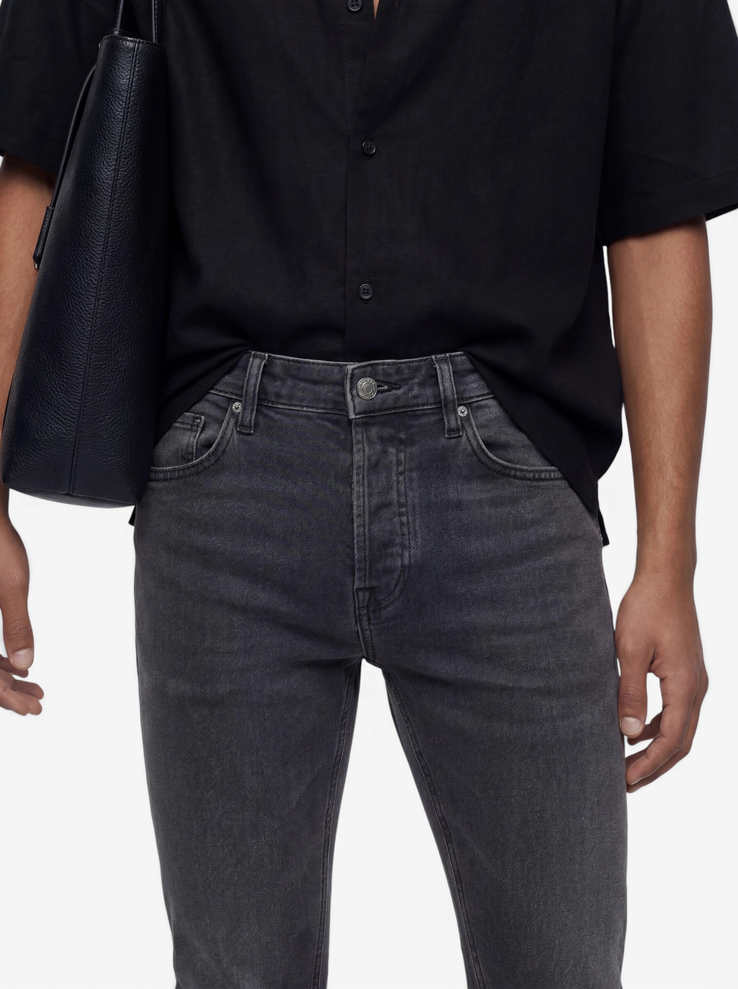 Only & Sons Skinny Jeans 'ONSWarp' in Schwarz