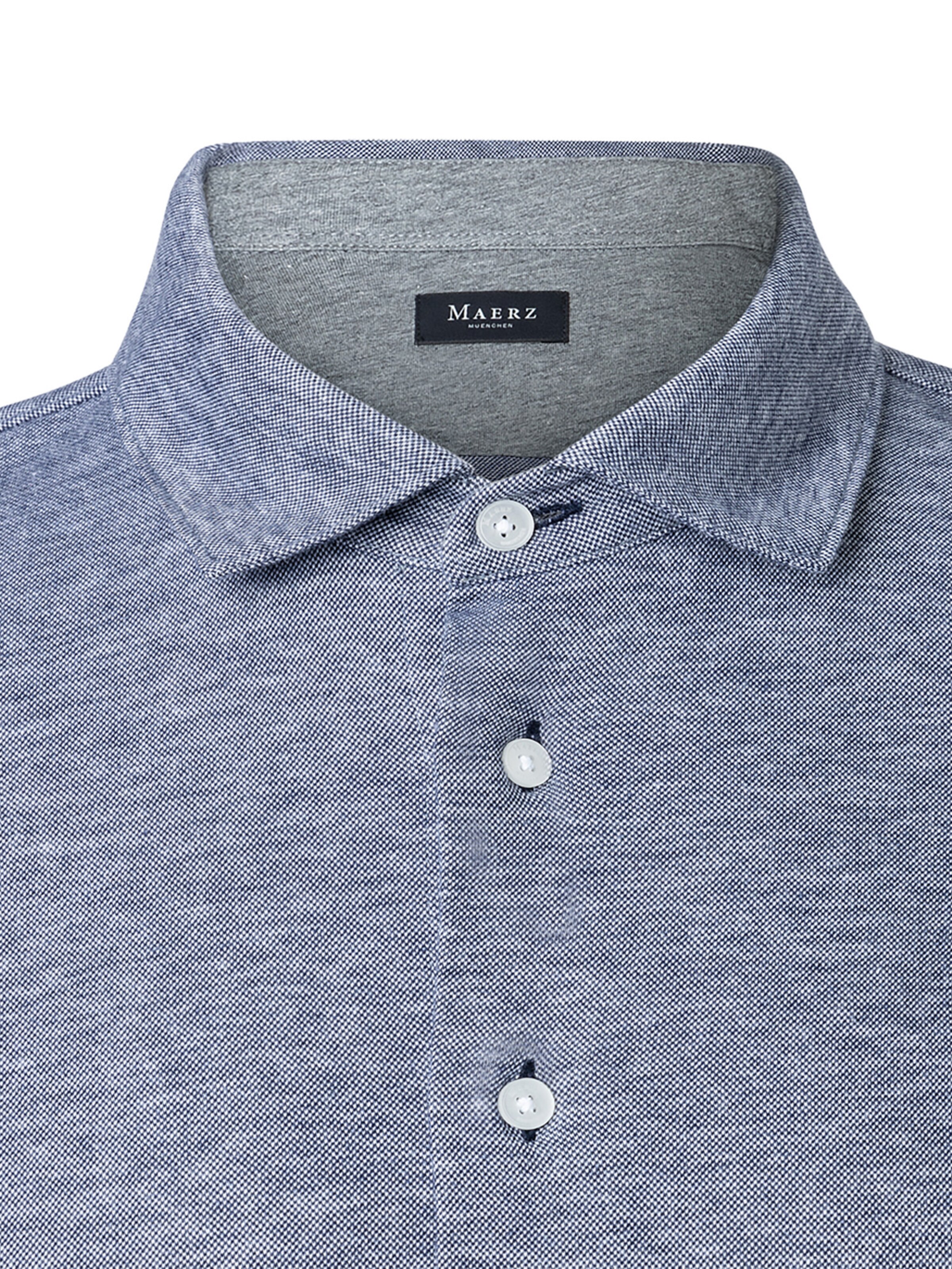 Coupe regular Chemise MAERZ Muenchen en bleu