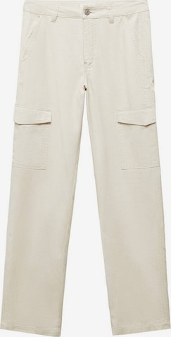 MANGO TEEN Regular Jeans 'Flowis' in Beige: predná strana