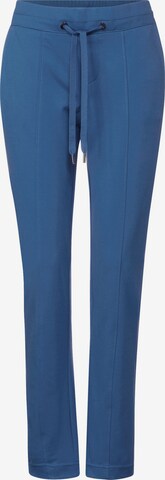 STREET ONE Normální Kalhoty 'Bonny' – modrá: přední strana