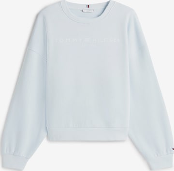 Tommy Hilfiger Curve - Sudadera en azul: frente