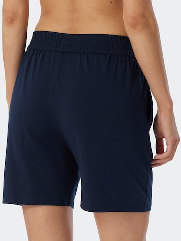 SCHIESSER Shorty in Blau