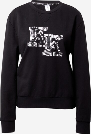 KENDALL + KYLIE Sweatshirt in de kleur Zwart / Wit, Productweergave
