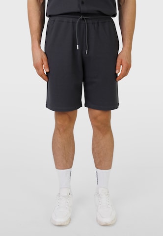 Pantaloncini da surf di Kleinigkeit in grigio: frontale