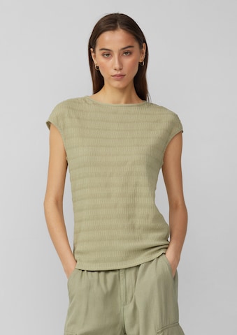 T-shirt QS en vert : devant