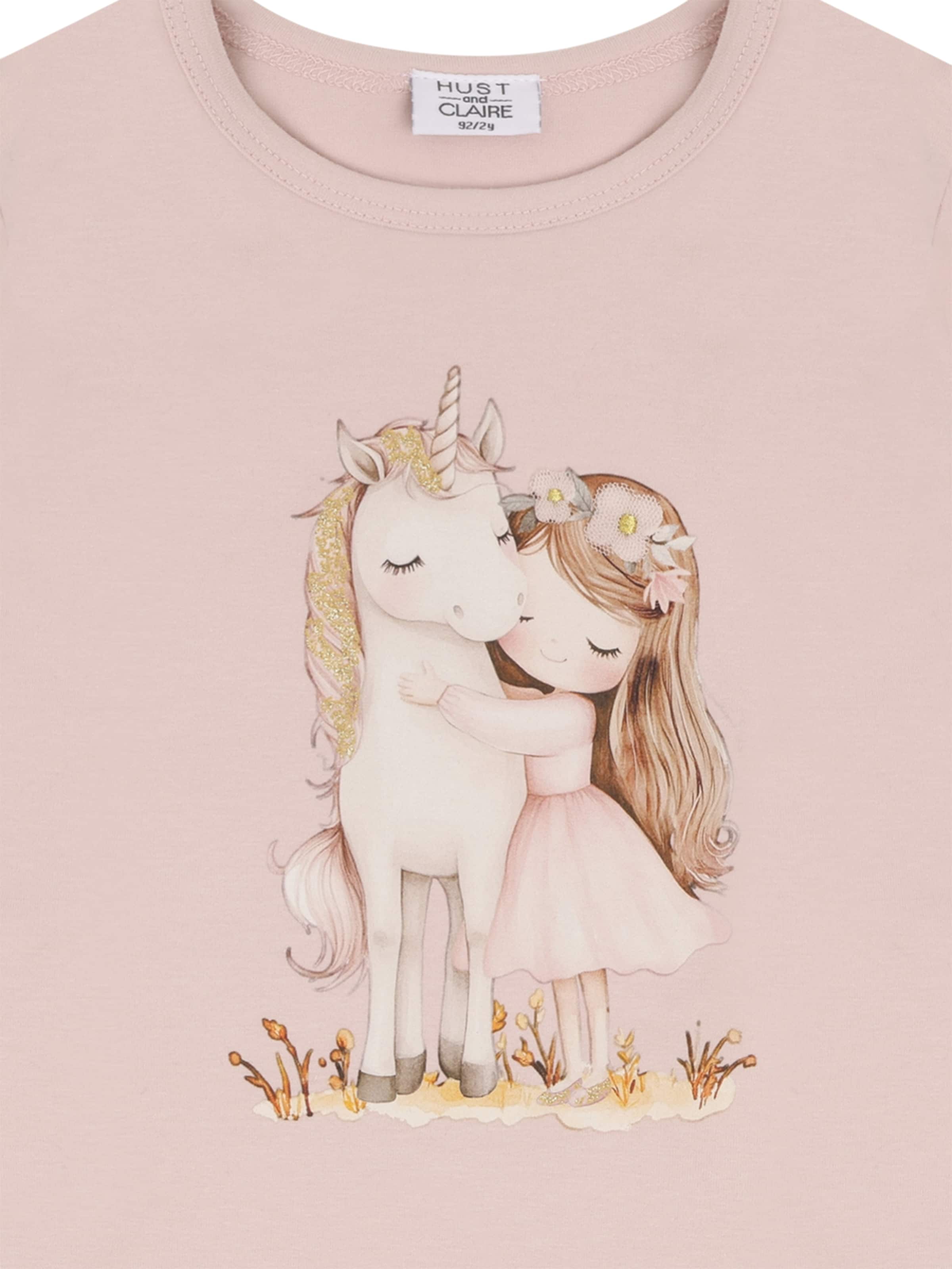 T-Shirt 'Alma Hugs' Hust & Claire en rose