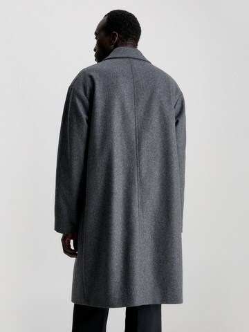 Calvin Klein Between-Seasons Coat in Grey