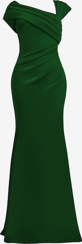 GODDIVA Dress in Green: front