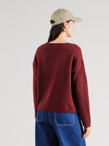 VERO MODA Sweter 'VMBESTI' w kolorze czerwony