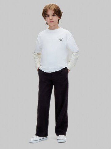 Calvin Klein Jeans Regular Trousers in Black