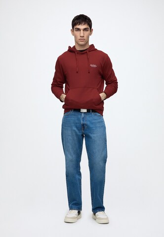 Sweat-shirt 'JJEARCHIVE' JACK & JONES en rouge