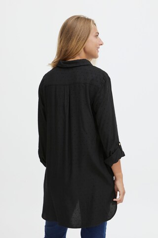 Chemisier 'COYA' Fransa en noir